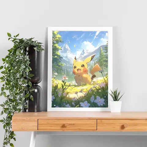 6 best sales Pikachu-affisch - №2
