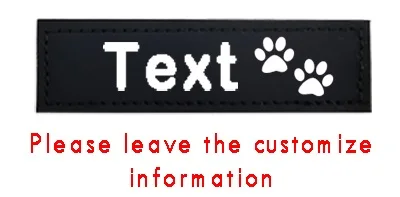 2 stuks gepersonaliseerde hond naamplaatje reflecterende huisdier harnas kraag ID label stickers aangepaste tekst poot hart logo harnas tags