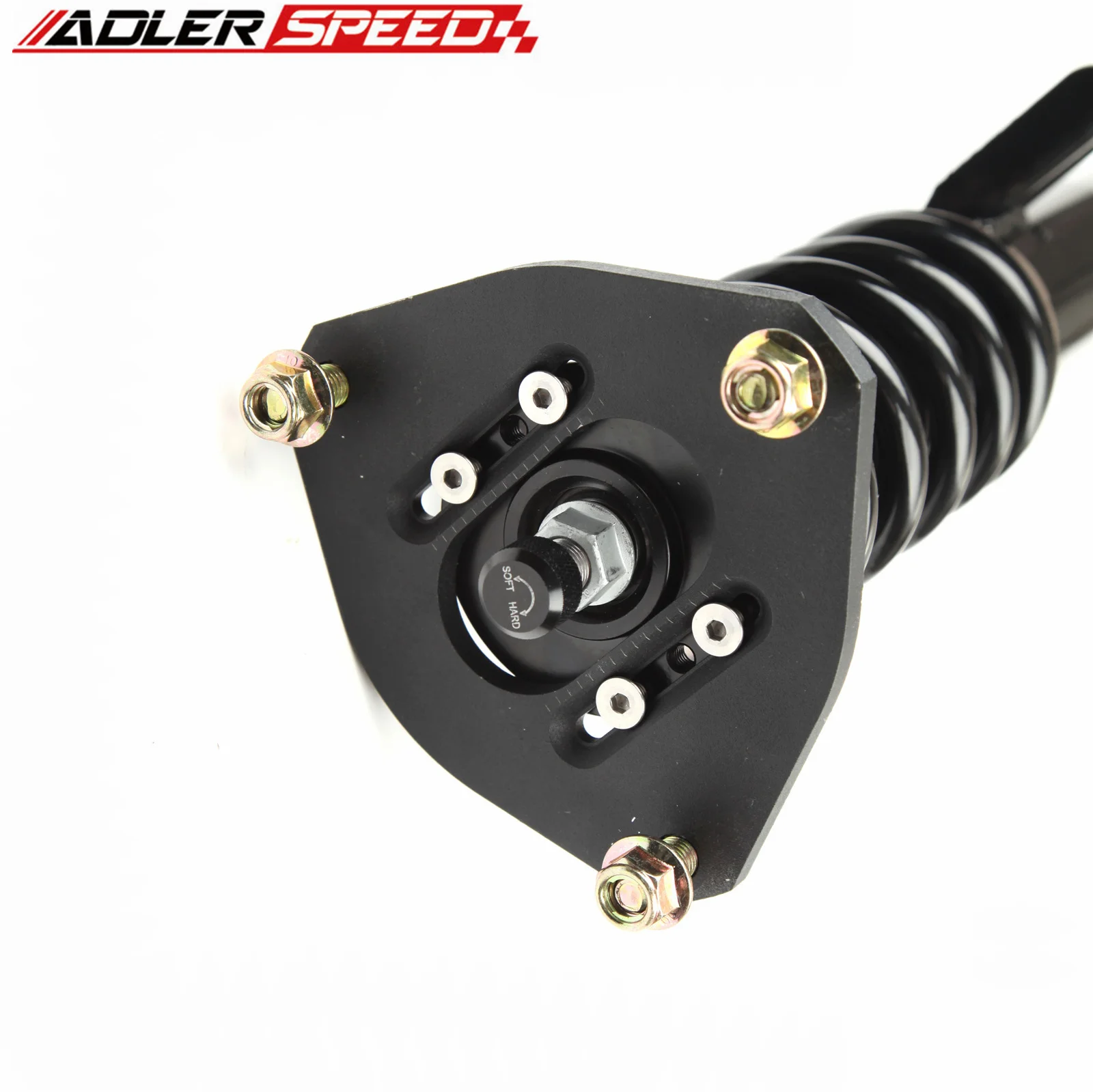 ADLERSPEED 32 Ways Adjustable Mono Tube Coilovers Suspension For Audi A3 / A3 QUATTRO (8P) 2006-13 (54.5mm)