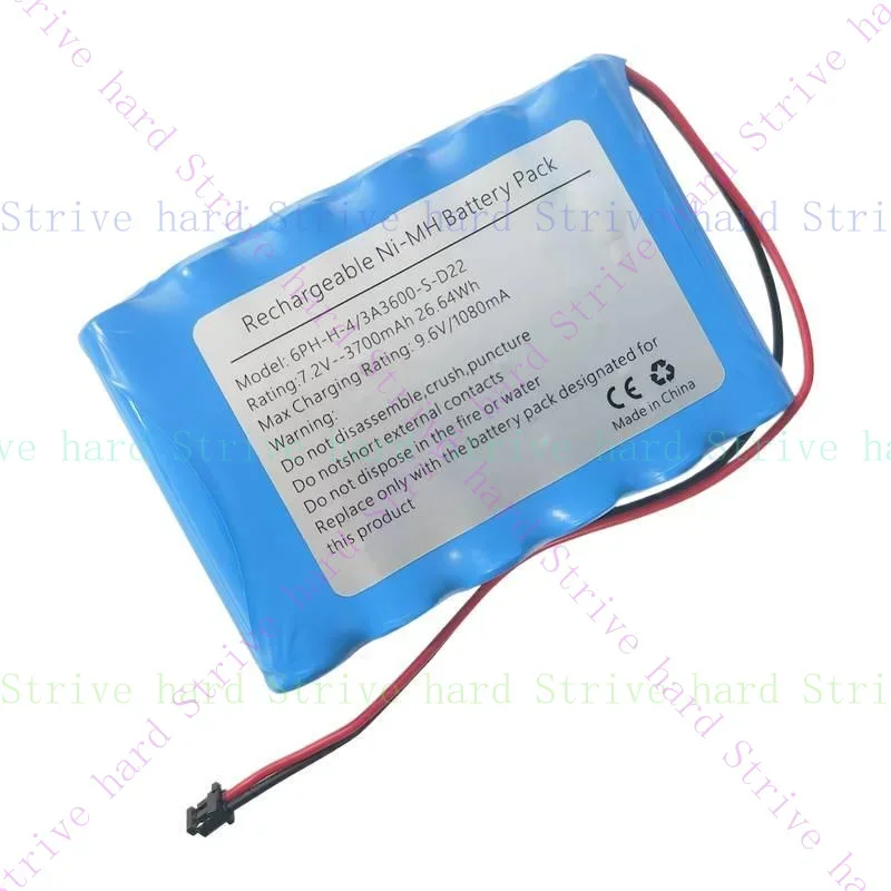 

7.2V 3700mAh Ni-MH New Battery for ADT 17000145 17000152 DSC 6PHH4/3A3600SD22.