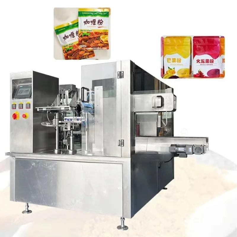 Automatic Doypack Packing Machine Smart Pouch Packaging Equipment Multi Function Filling Sealing System Industrial Use