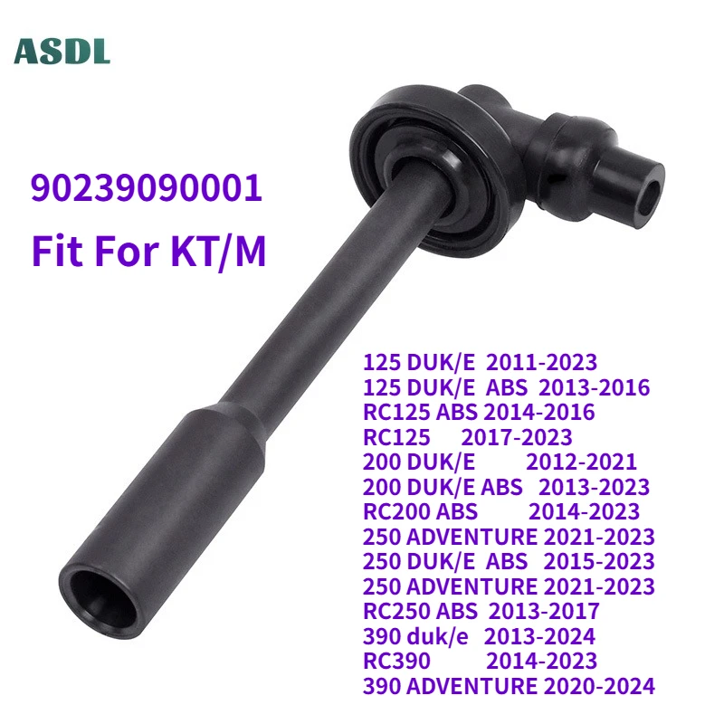 

Motorcycle High Pressure Cap Spark Plug Cap For KT/M 125 200 250 390 DUK/E 2011-2024 RC125 RC200 RC250 RC390 250 390 ADVENTURE