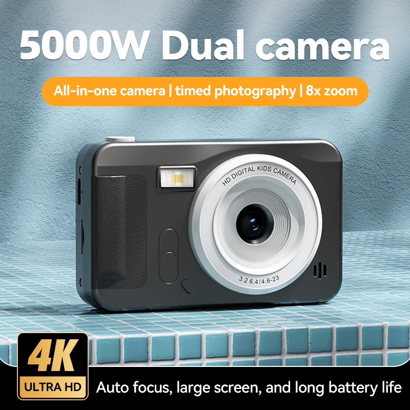 

Цифровая камера 4K, 44 миллиона пикселей, HD-камера для фотосъемки с автофокусом, CCD-камера начального уровня для студенческого кампуса, селфи-камера