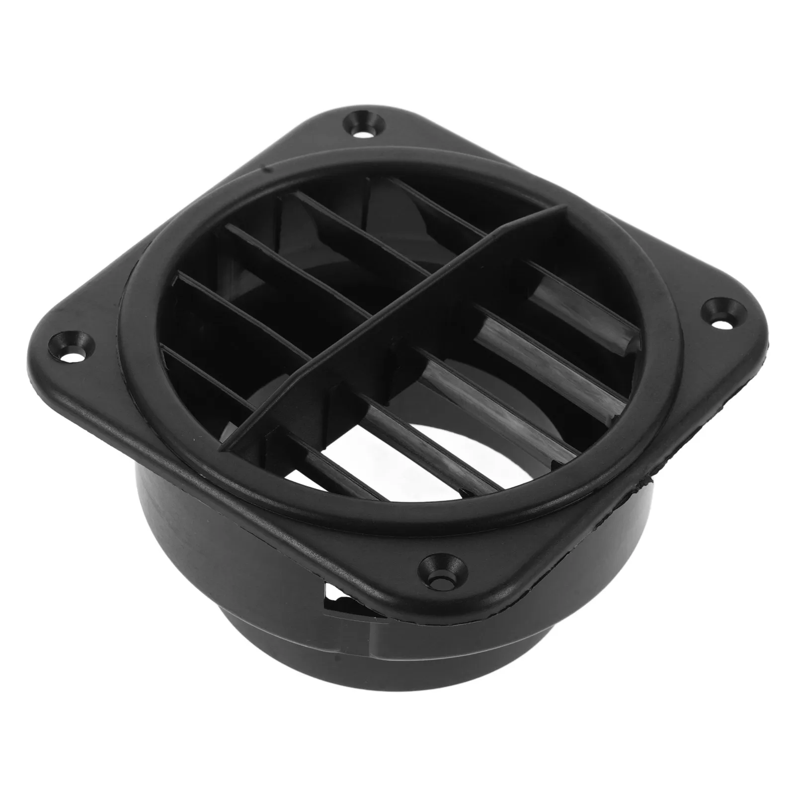Square Outlet Car Heater Vent High-Efficiency Rotatable Diesel Parking Heater Ducting Outlet for Auto Rv Atv Vehicle Accessory