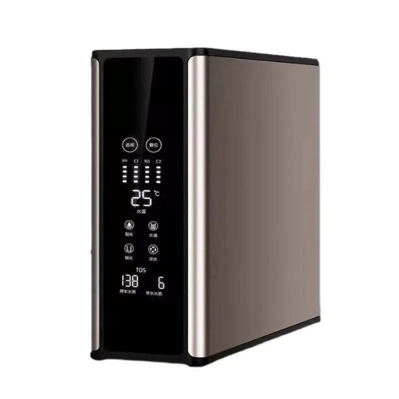 for High-end Large Flow 800G RO Water Purifier Household Smart Reverse Osmosis Kitchen Filter System with TDS Display