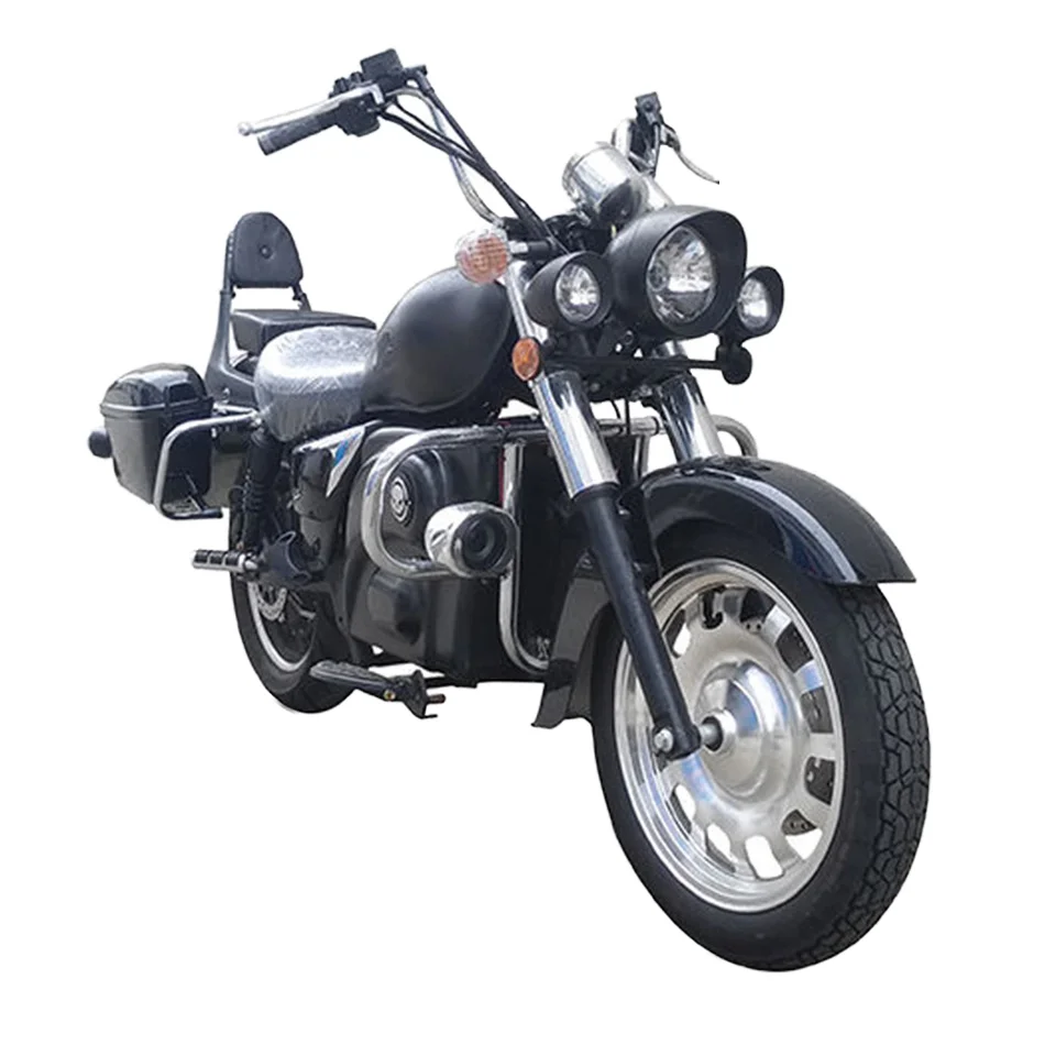 BR Xidianqin Retro Prince Model High-Power 72V3000W Electric Sportbike Large Capacity Lithium Battery Exported To Russia