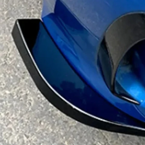 

1 Pair Car Rear Bumper Splitter ABS Automobile Rear Bumper Diffuser Fit for Mercedes-Benz A Class W176 AMG-Line A45 2012-2018