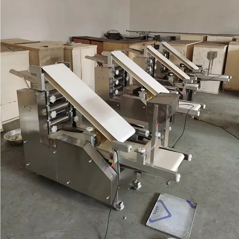 Commercial 10-40cm Chapati Roti Maker Pizza Bread Crust Making Forming Machine