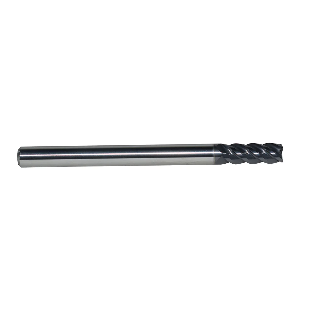 GM-2E-D1.0S GM-2E-D1.5S GM-2E-D2.0S GM-2E-D3.0S GM-2E-D4.0S 2-Flute ZCC Solid Carbide General Machining End Mill for Aluminum