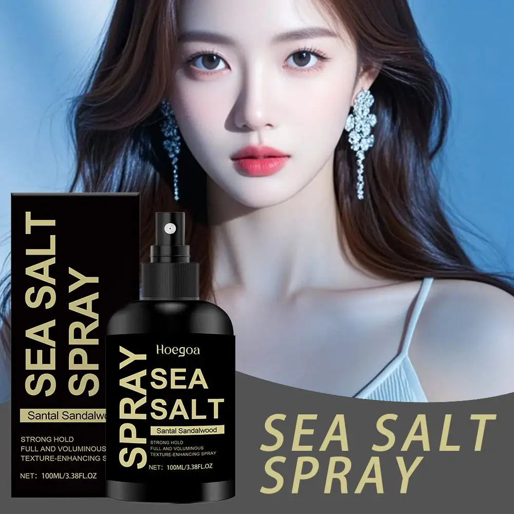 

Sea Salt Spray for Hair - Texturizing Volumizing Spray for Beach Waves, Natural Finish Hair Styling Spray 100ml H6N6