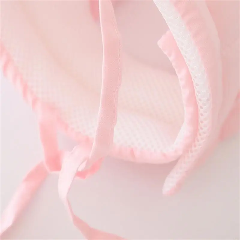 A5YC Topi Pengaman Bersirkulasi Bantalan Kepala Helm Pengaman Bayi Topi Pelindung Kepala Bantalan Kepala untuk Berlari Berjalan