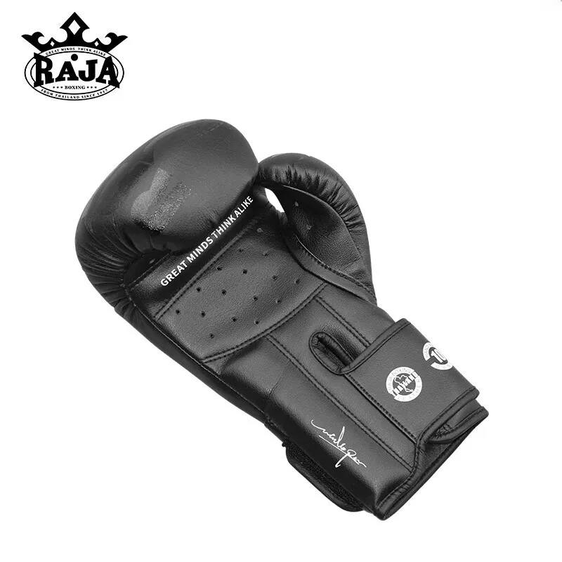 Raja Boxing Gloves Adult Professional Invisible Dragon Shadow Muay Thai Kickboxing MMA Sparring Sandbag  Mitt Training Equipment