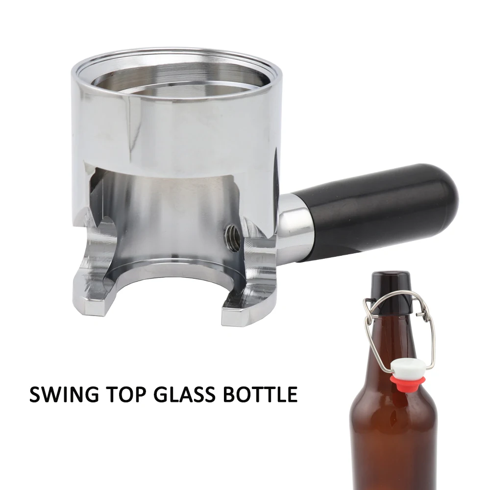 Máquina Manual De Enchimento De Garrafas De Cerveja, Tap Defoamer, Swing Top Glass Bottle Fillling, Torre De Barril De Cerveja De Espuma