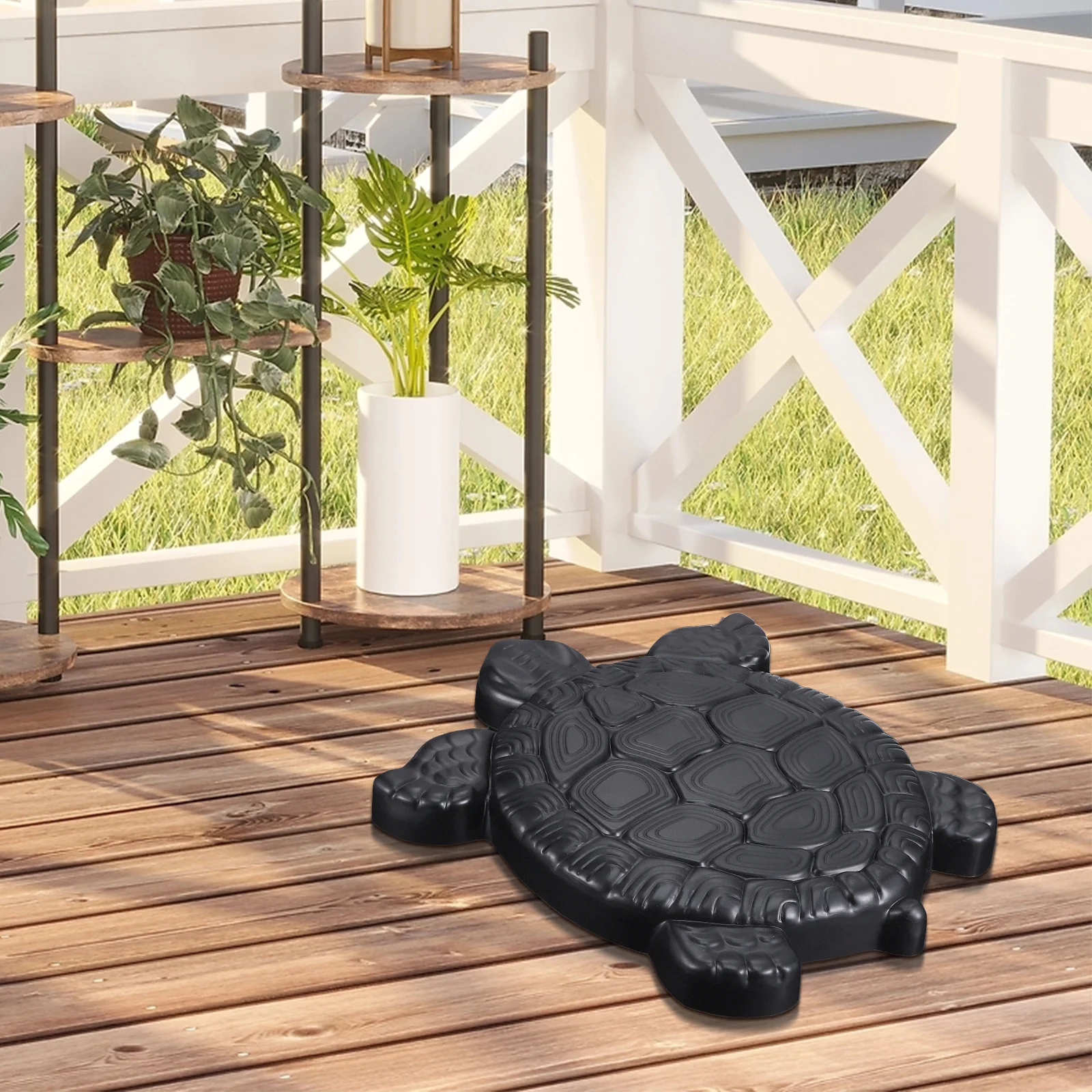 

Turtle Mold Concrete Path Maker Reusable Plastic Paving Mold Diy Stepping Stone Road Garden Decorative Gravel Tool