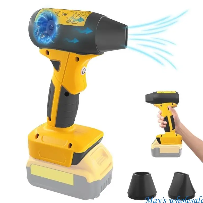 

Беспроводной пылесборник для аккумуляторной воздуходувки, бесщеточный ручной вентилятор, вентилятор для опилок для гаражей, 448A