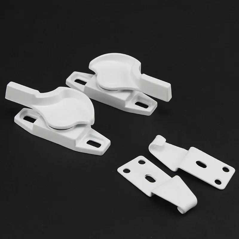 Zinc Alloy Window Latch  Lock Sliding Doors Lever Handle Sweep Latch Home Security Lock Hardware Accessories