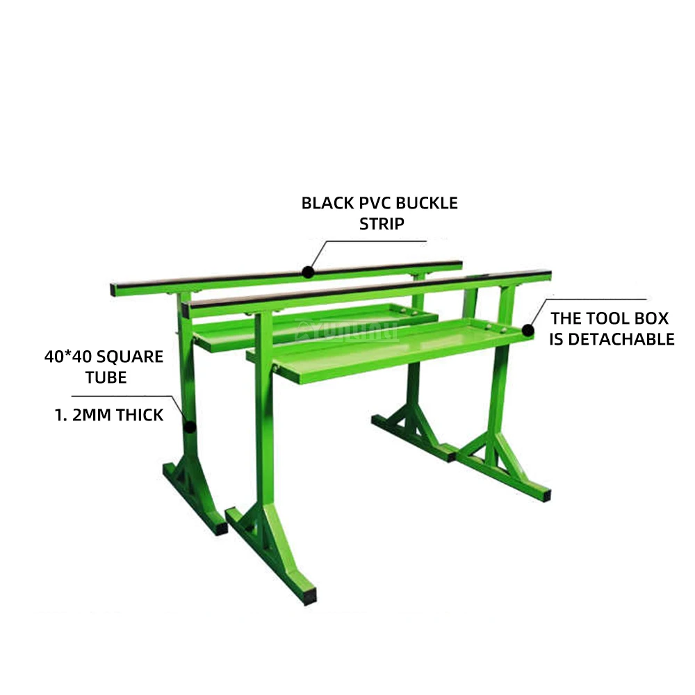 Packing stand bracket Fixed pallet assembly table Aluminum alloy door and window assembly workbench 1m/ 1.5m