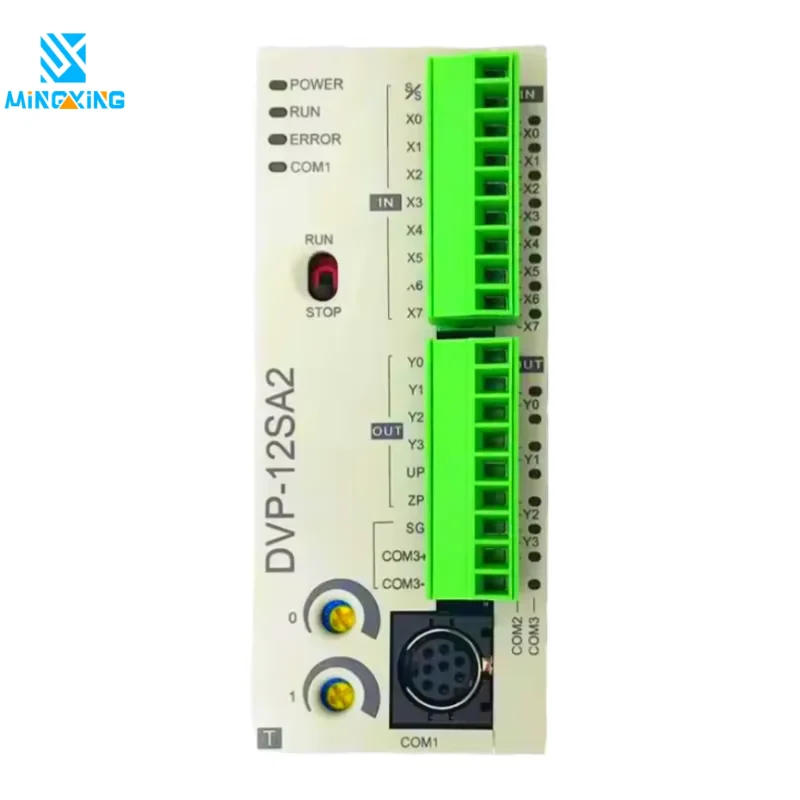 Industrial PLC Controller Unit DVP12SA211T Programmable Logic Controller Module For Automation System