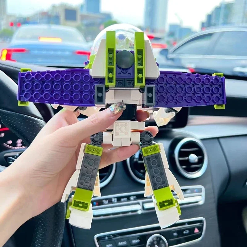 2024 Disney Pixar Toys Story Buzz Lightyear Moc Mecha Puzzle Assembled Building Block Toys Gifts for Children Boy Assembly Toys