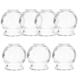 Vidro cupping ventosas para frascos, massageador doméstico, dispositivo de terapia, profissional, 7 pcs