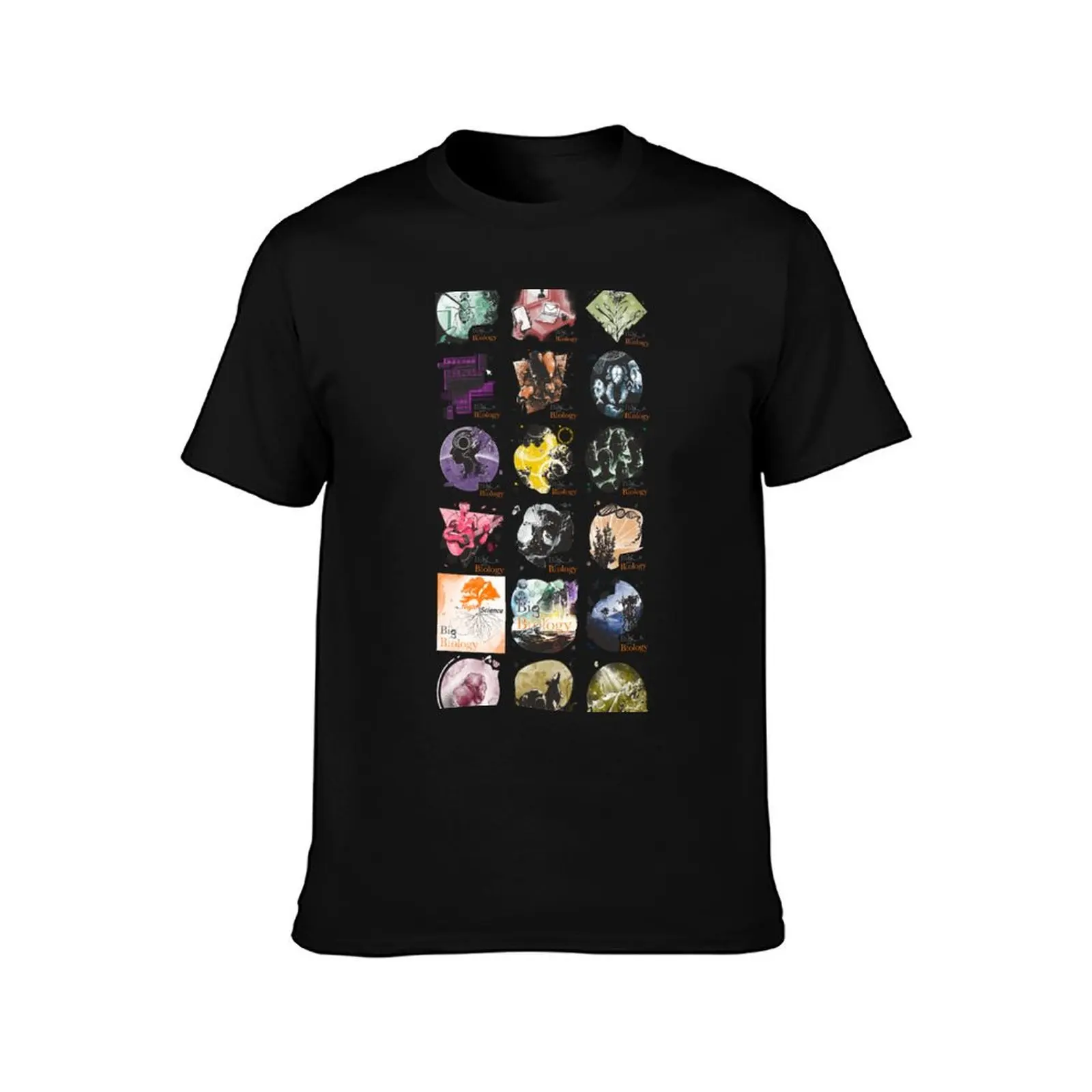 Big Biology Season 5 T-Shirt Casual All Match Short Sleeve T-Shirt