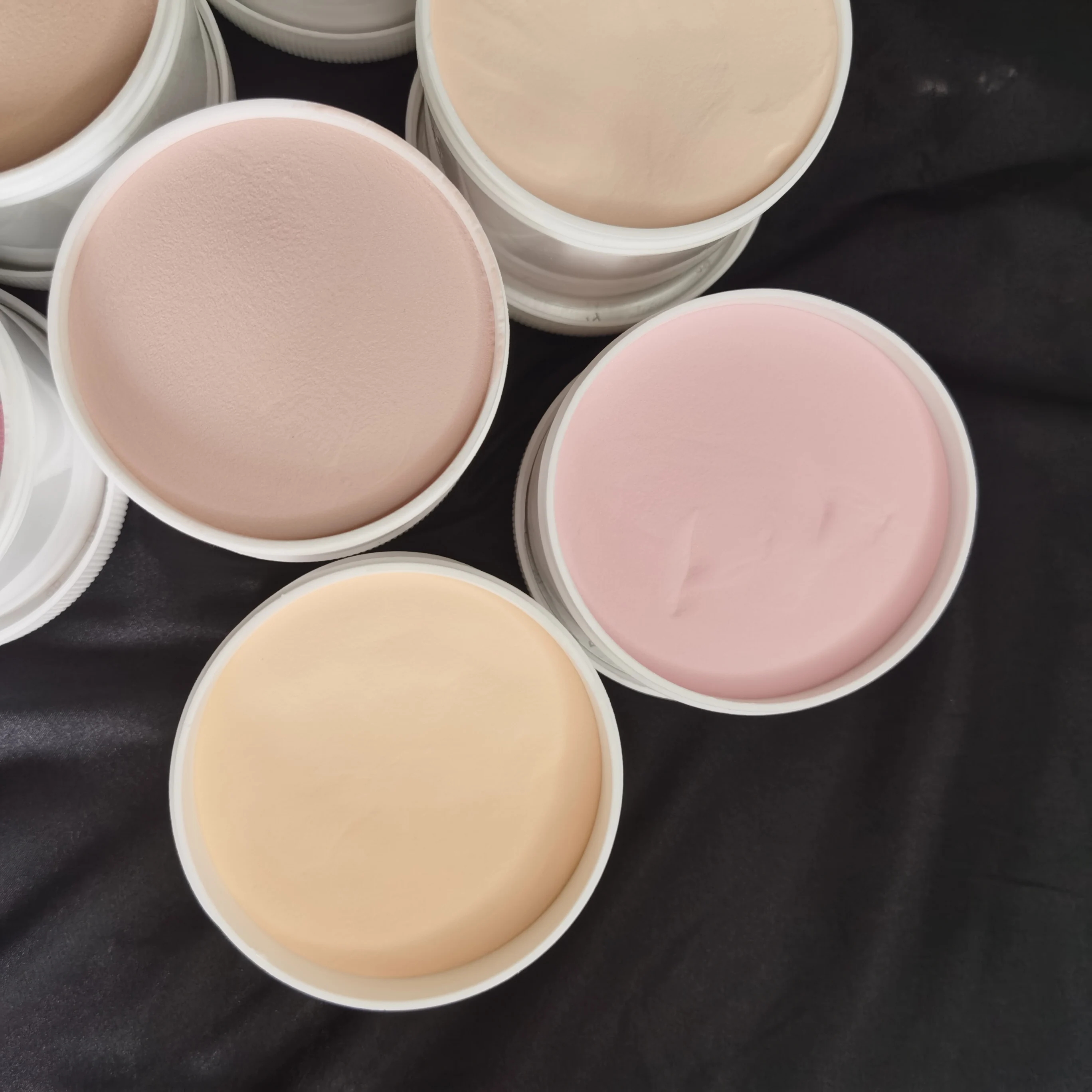 Poudre Acrylique Nude pour Extensions d'Ongles, Grande Bouteille, Pigment Rose Clair, Implémenté, Trempage 3D, 250g, EMA