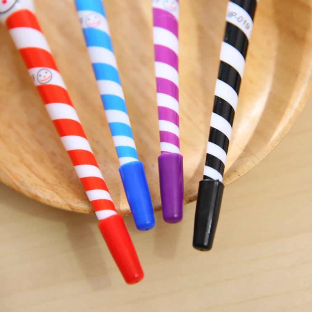 

20 Pcs Cartoon Writing Pen Pens Ball Point Ballpoint 0.5mm Christmas Blue Oily Umbrella
