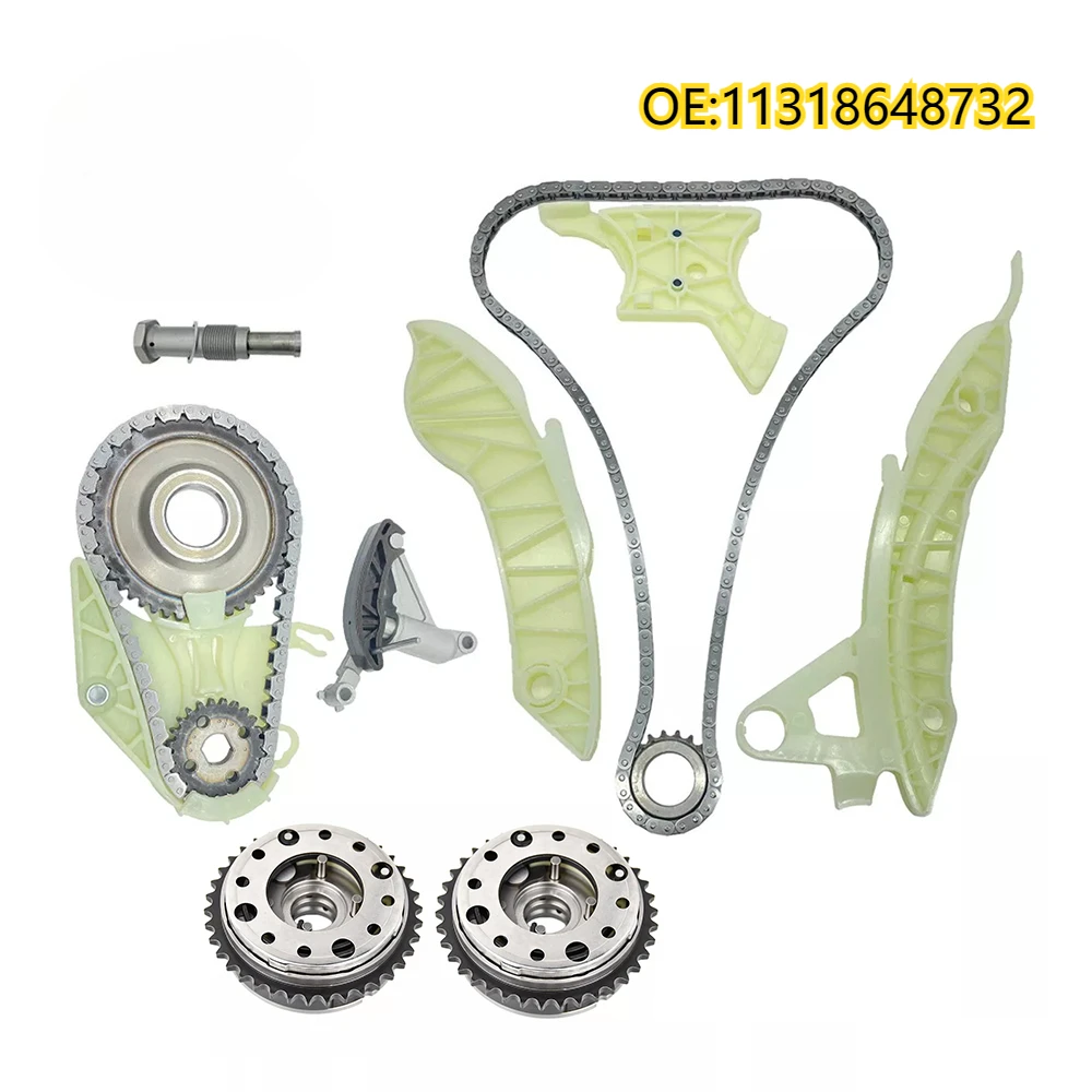 

High quality New For 11318648732 VIP-Timing Chain Kit & Oil Pump Drive Chain set For BMW N20 N26 2.0L F10 F22 F30