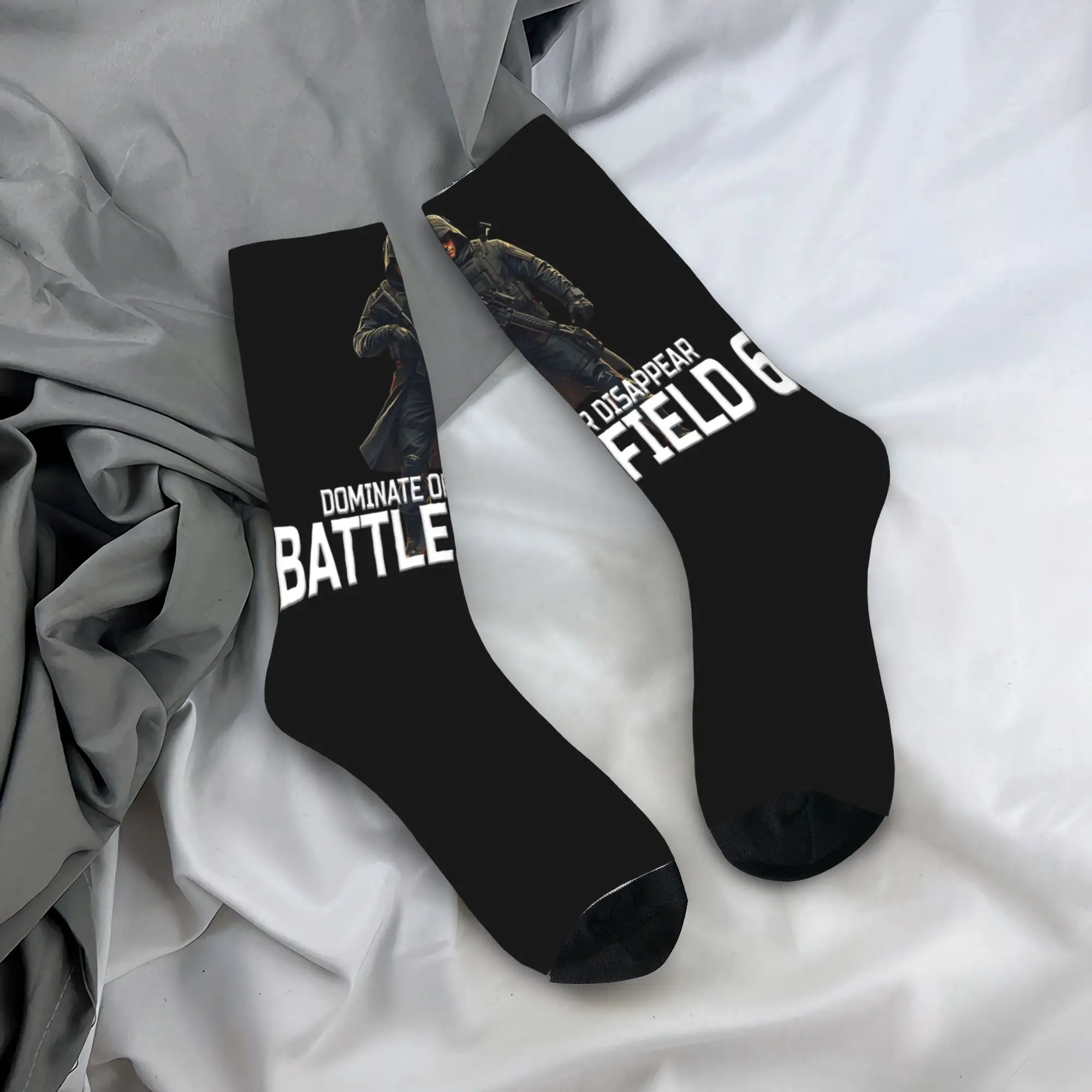 Unisex Battlefield 6 Funny Games BF6 Socks Breathable Trendy  Socks Wonderful Gifts