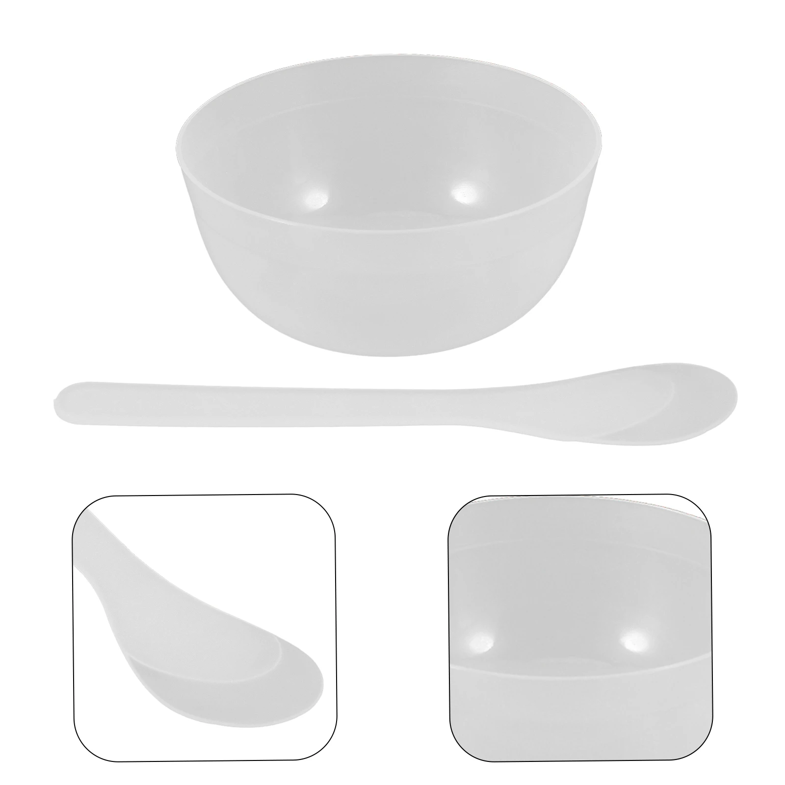 

10pcs Bowl Crystal Mud Mixing Bowl Container Lightweight Comfortable DIY Tools Pink Plastic Reusable Space Saving