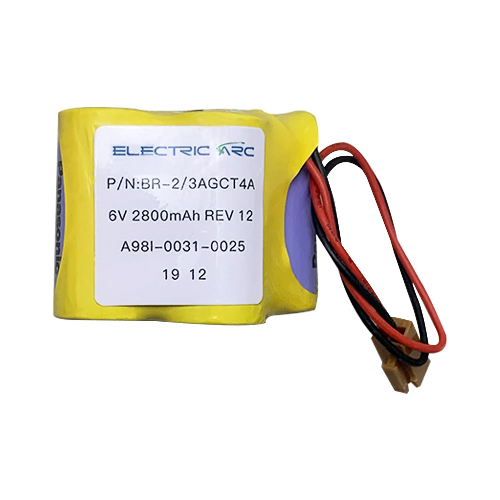 

ARC BR-2/3AGCT4A for Fanuc A98L-0031-0025 CUSTOM-107 SHS749 ALIT0138 LIT0138 6V Lithium Battery