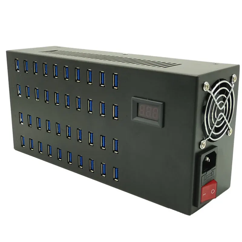 

Пользовательский концентратор 300 Вт 40 портов USB быстрая зарядная станция для путешествий