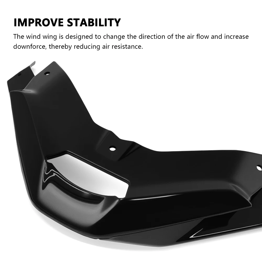 تجديد الثابتة الجناح دراجة نارية الجبهة الشفاه الثابتة الجناح هدية المفسدين الأمامي عدة لياماها XMAX 300 XMAX 300 X-MAX 300 2023-2024