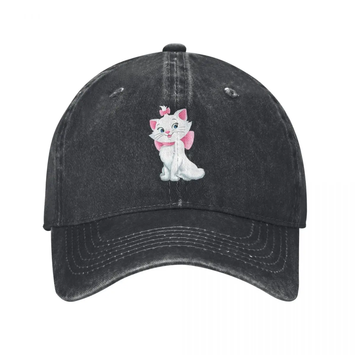 

The Aristocats Cats Unisex Baseball Cap Cartoon Cute Kitten Distressed Denim Hat Vintage Outdoor All Seasons Travel Snapback