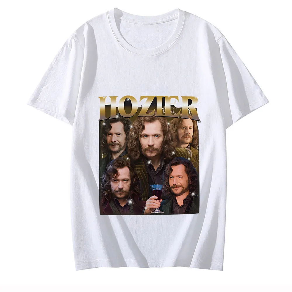 Hozier T-shirt Graphic Printing Hip Hop Grunge Tee-shirt Funko Pop Gothic Cotton Tshirt Camiseta Hombre Vintage O-neck Clothing