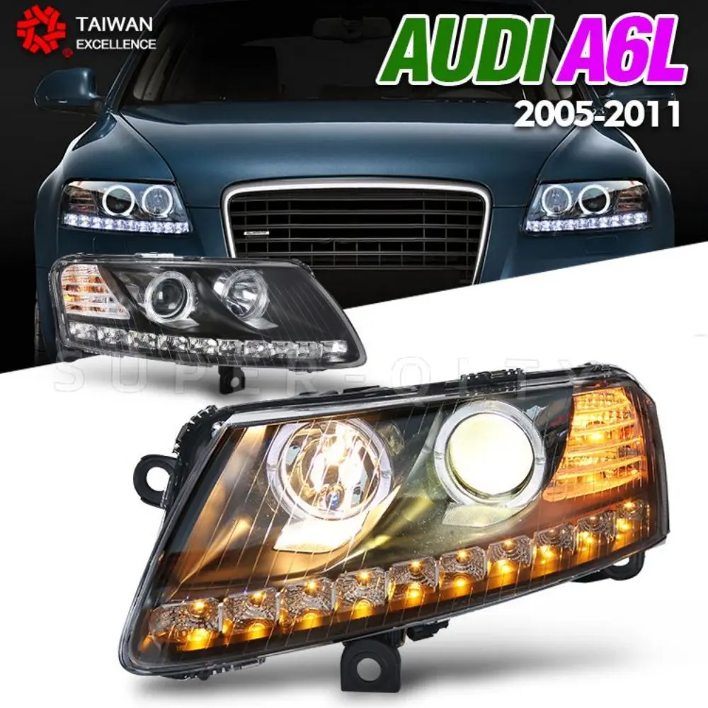 

Eagle Eye Car light headlight for Audi A6/S6 2005-2010 LED light High Edition with Daytime Running Light