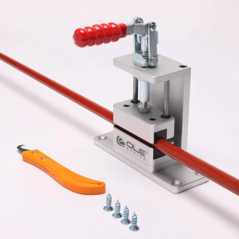 Golf swing re-shear tool grip manual fixture removal golf repair tool mini golf grip replacement station - view 2