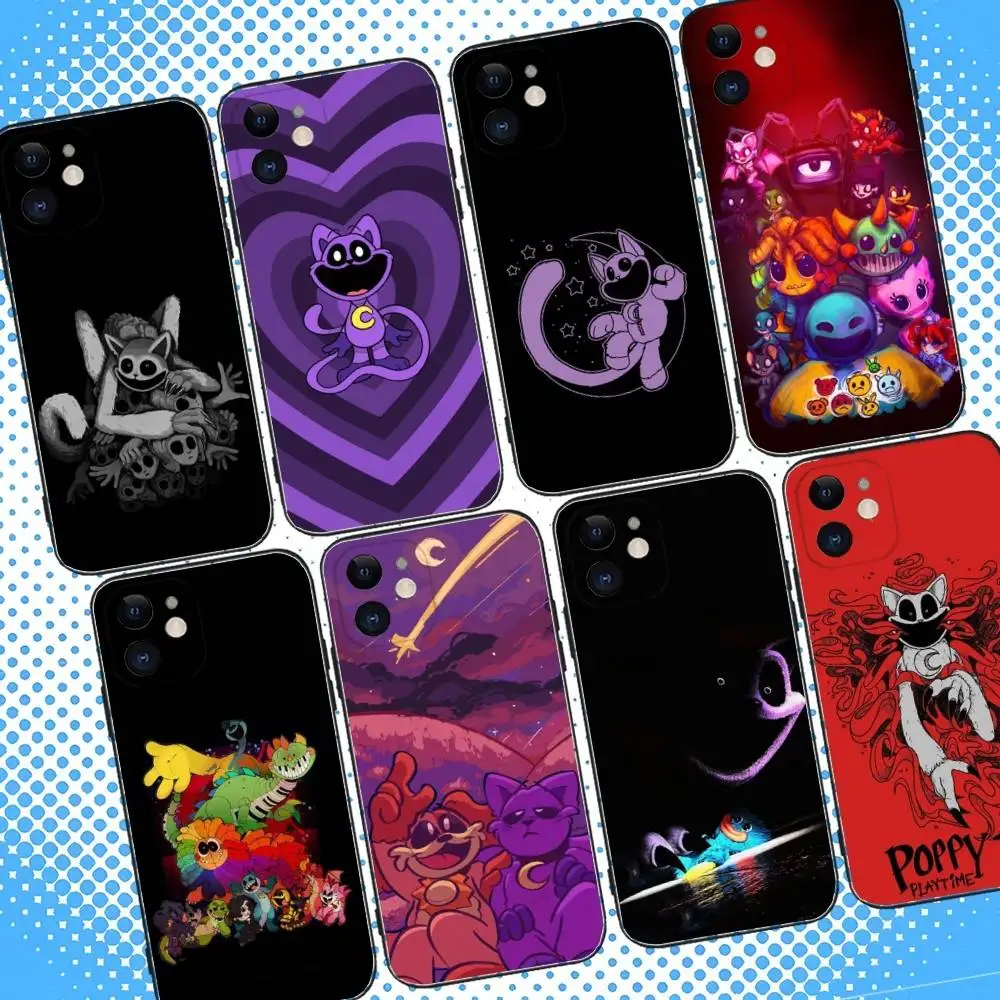 

SmilingS Game C-Critters Phone Case For iPhone 17,16,15,14,13,12,11,Pro,Max,Plus,Air,X,XS,XR,SE,8,7,Mini,Soft Black Case