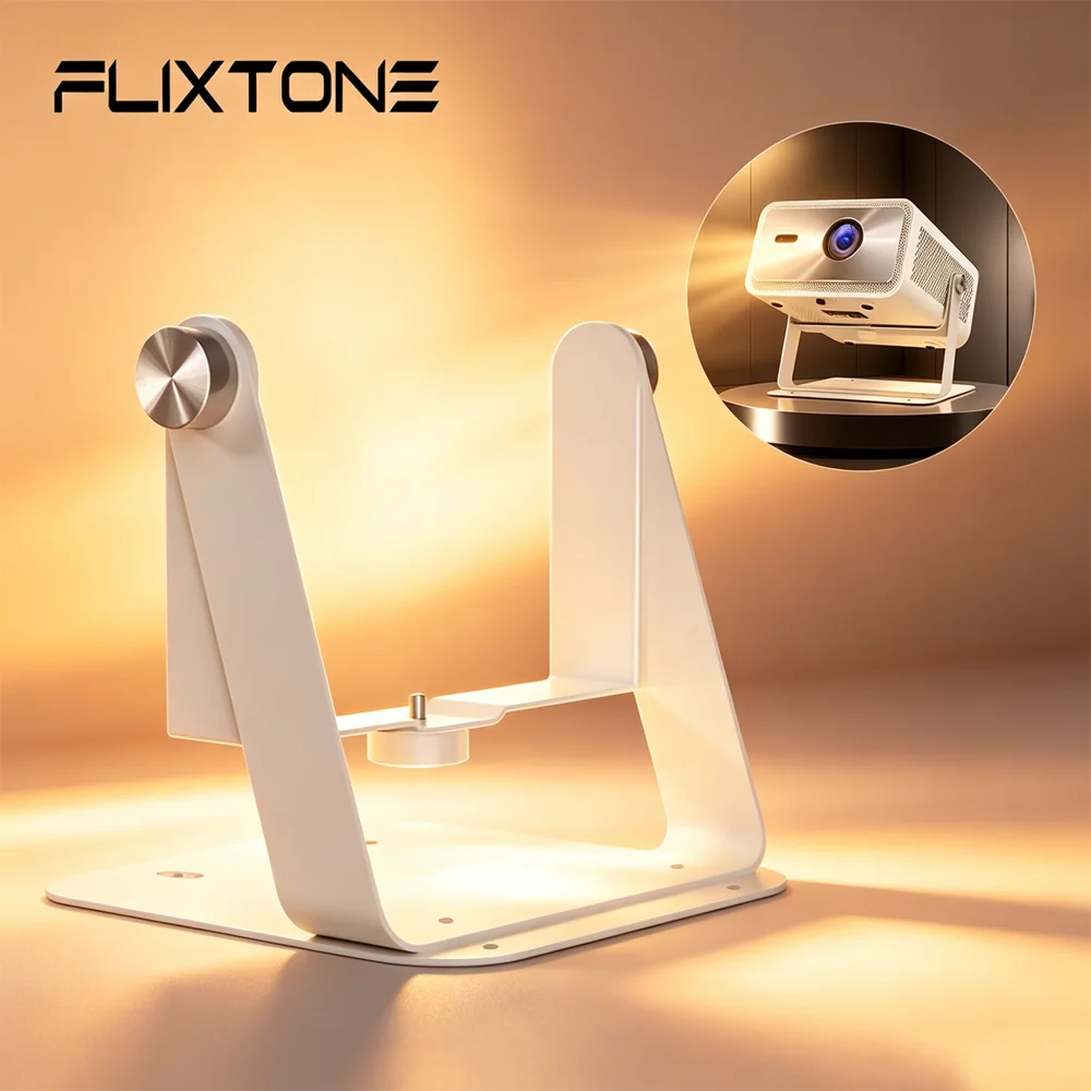 

Flixtone Projector Stand Suitable for D9W MINI & D9W MINI PRO Detachable Gimbal Smart Beamer Stand Rotatable Desktop Mount