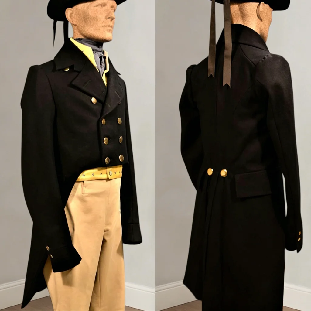 

Pride And Prejudicev Mr. Darcy Cosplay Costume Black Jacket Jane Austen Gentleman Regency Fancy Coat Custom Made