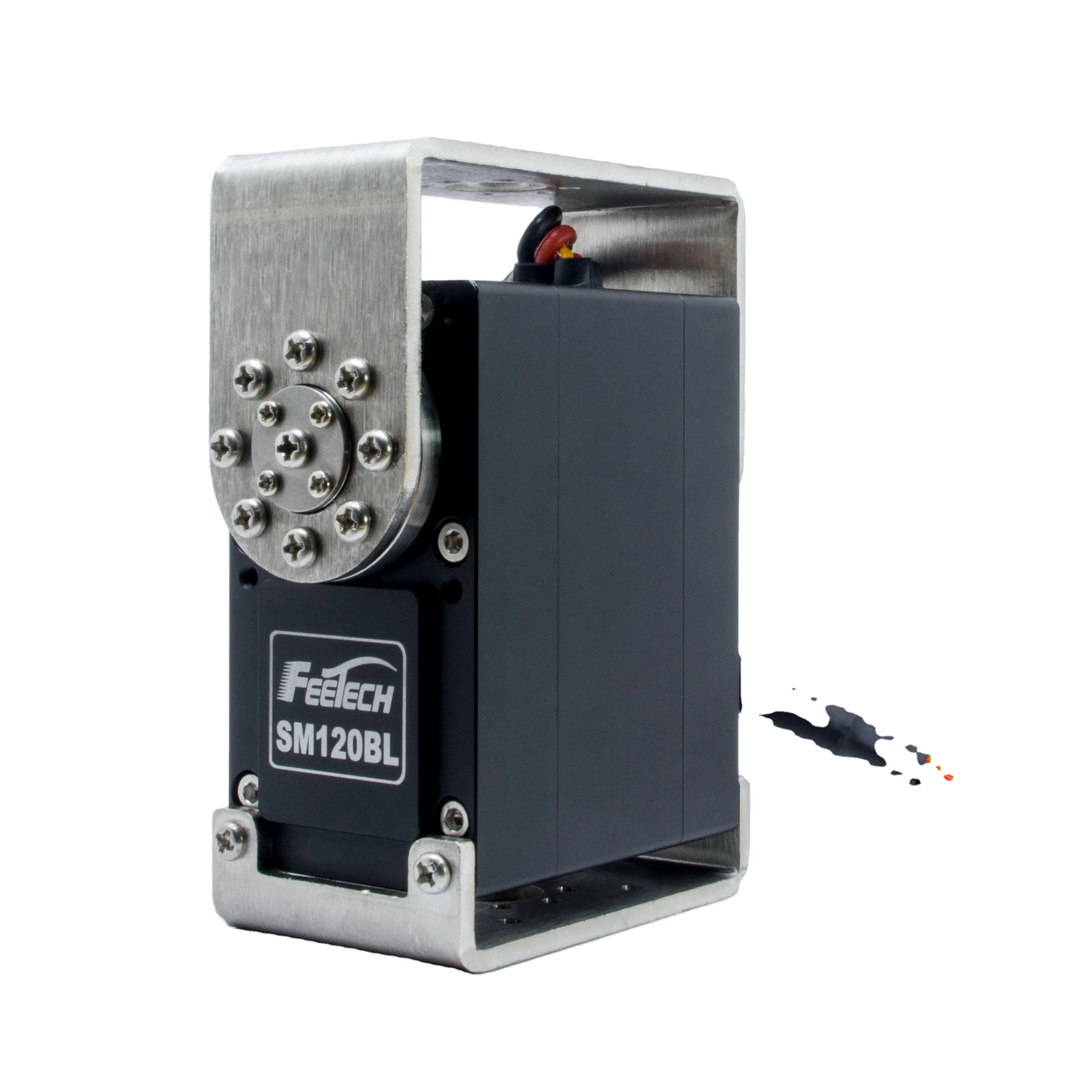 Servomotor RSBL120-24, 120kg.cm, alta precisión y alto par, caja de aleación de aluminio, con 360 programable °   Codificador magnético