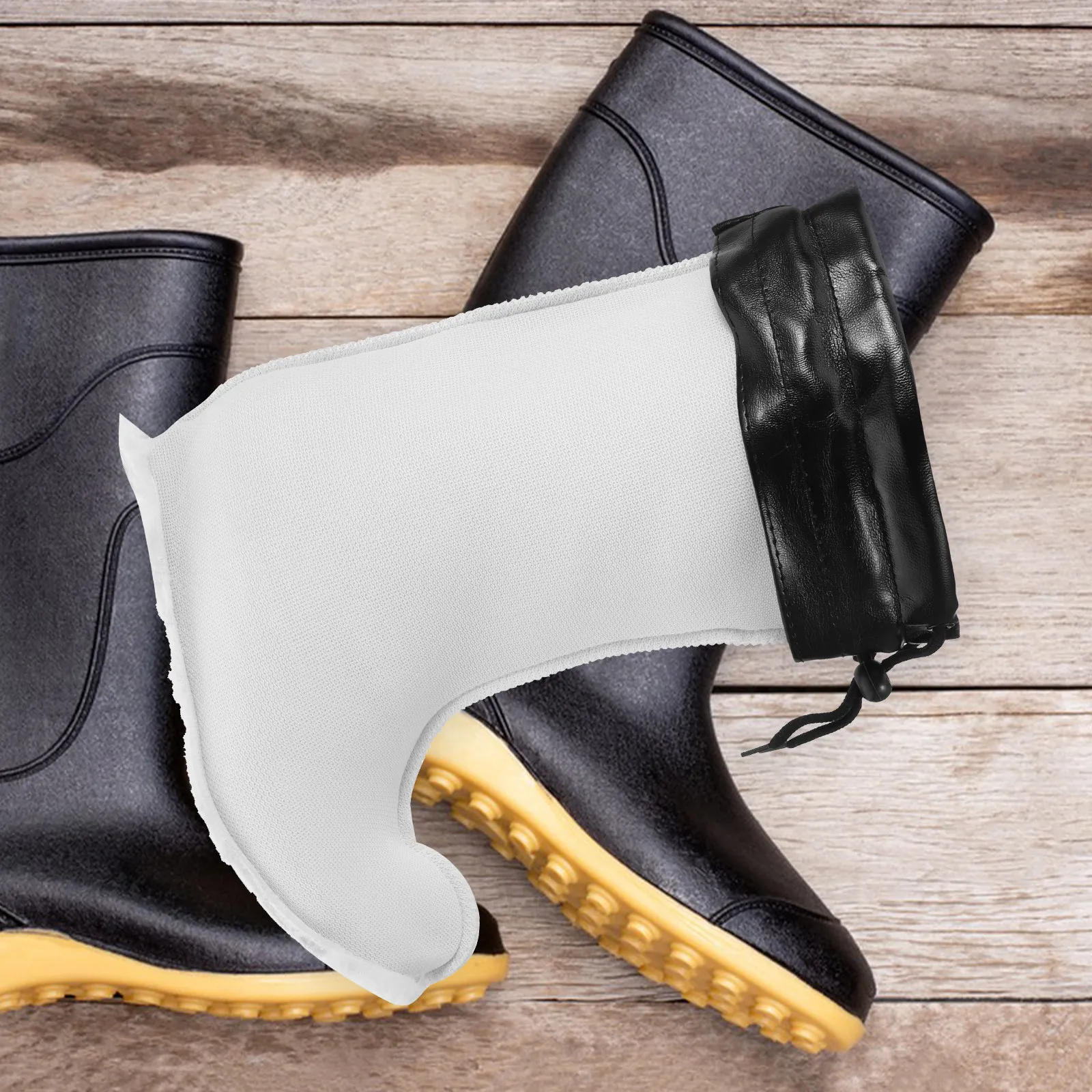 

1 пара дышащих термоносков для дождевых сапог, теплые, комфортные, для зимнего использования на улице, для походов и работы