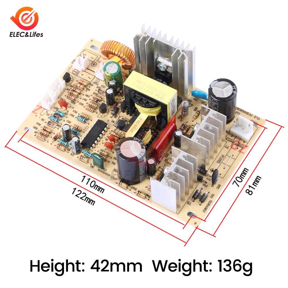 Imagem -02 - Switch Circuit Board For Water Dispenser Refrigeration Power Board Acessórios ac 220v para dc 12v