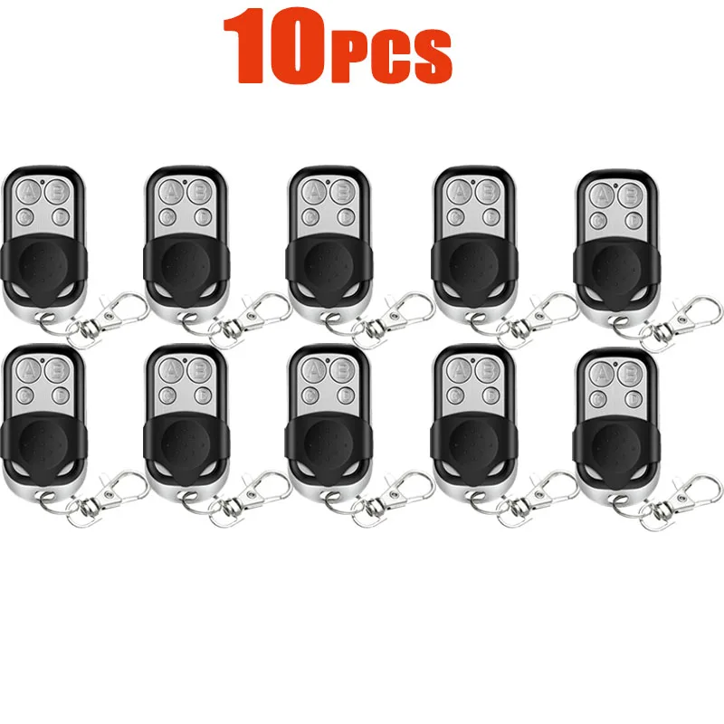

2-16Pcs 433MHz Remote Control 4CH Car Key Garage Door Gate Opener Remote Control Duplicator Electronic Gate Control Duplicator