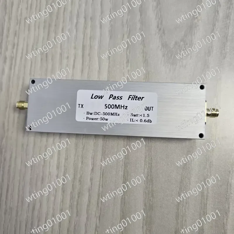 for LPF-500M-50WSMA High Power RF Signal Attenuation Component with Female Connector Interface Designed for 50 Watts Capacity