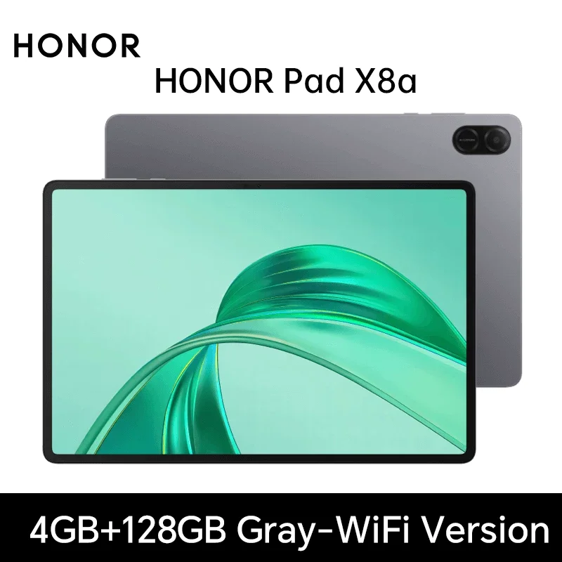HONOR Pad X8a, EU-versie WIFI tablet, 11 inch hoge verversingsfrequentie, oogcomfort, 8300mAh batterij, grote-amplitude quad-speaker