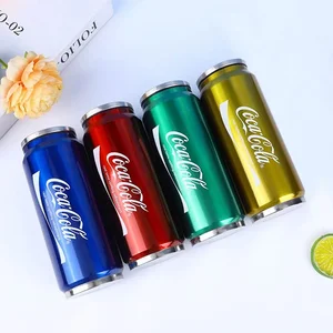 Tragbare Thermoskehlchen aus Edelstahl, Auto -Vakuumfläschchen, isolierte Wasserflasche, Reiseverkehrsbecher mit Stroh, Soda, 500 ml 10 Hauptverkaufskuhflasche - №9