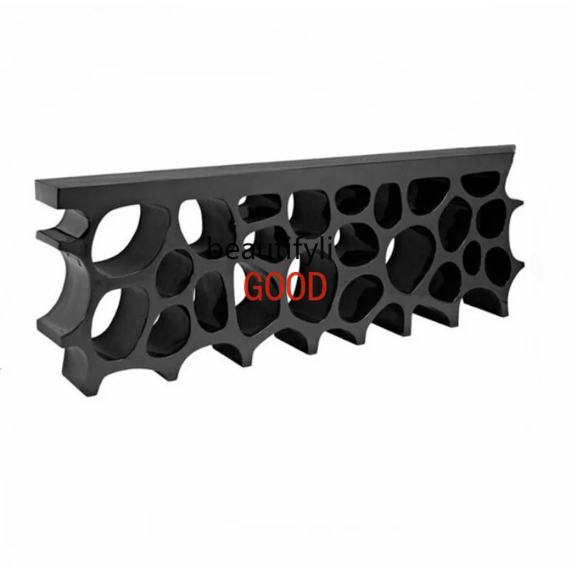 

Creative Frp Bookshelf Living Room Subareas Screens Hollow Multi-Hole Shelf Art