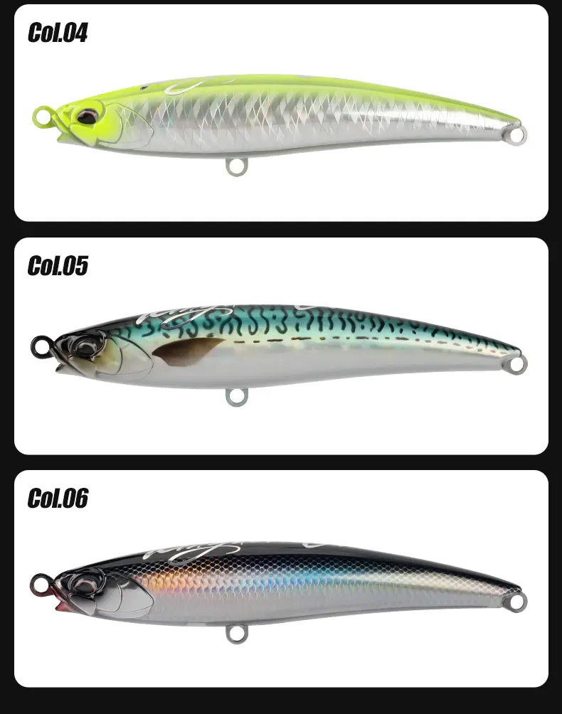 Kingdom GT Pencil Topwater Angelköder Z-Dog 40g-71g 160mm-200mm Künstliche Hartköder für Salzwasserangeln – Detail 8