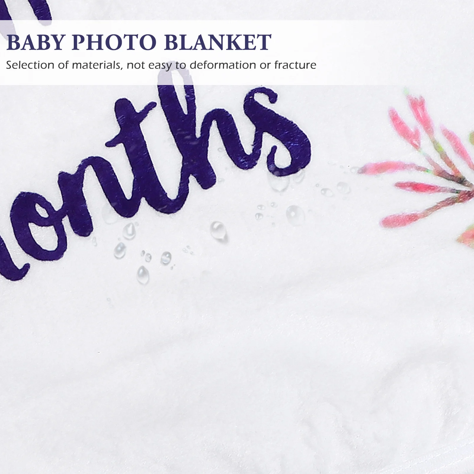 1 مجموعة الطفل بطانية شهرية كبيرة الحجم بطانية صور الزخرفية الوليد السجاد التذكاري الطفل صور الدعامة